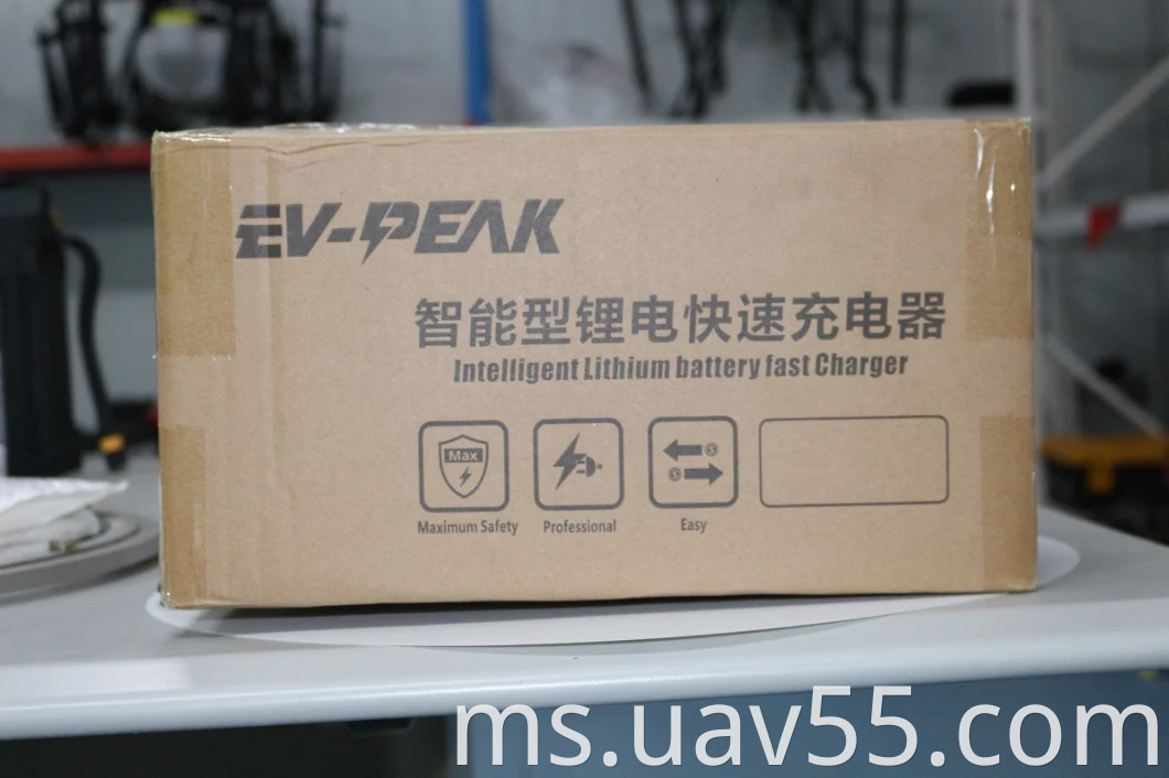 EV-PEAK U4-HP Baki Pengecas Dual Channel untuk Lipo/LIHV 6S-14S Bateri 2500W 25A